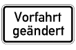 VZ 1008-30 - Vorfahrt geändert