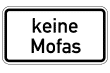 VZ 1012-33 - Keine Mofas