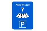 VZ 318 Parken nur mit Parkuhr