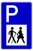 VZ 317-Wanderparkplatz
