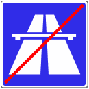 VZ 330-2 - Ende der Autobahn