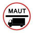 VZ 390 - Maut-Pflicht nach dem Autobahnmautgesetz