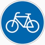 Verkehrszeichen 237: Radweg