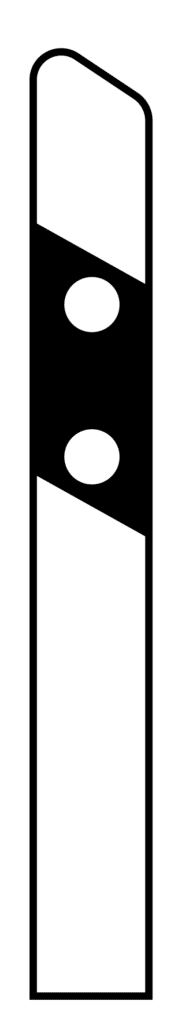 VZ 602 Leitpfosten links