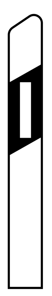 VZ 602 Leitpfosten rechts