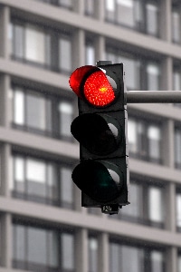 Haben Sie eine Ampel übersehen und erhalten Fahrverbot, kann dies nur selten umgewandelt werden