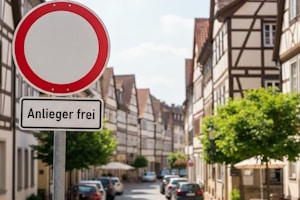 "Anlieger frei": Die Bedeutung von Anlieger ist nicht fest definiert.