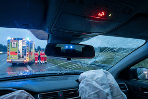 Das eCall System ist ein automatischer Notruf, den das Auto im Falle eines Unfalls an den Rettungsdienst übermittelt.
