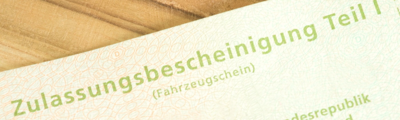 Header Fahrzeugpapiere verloren