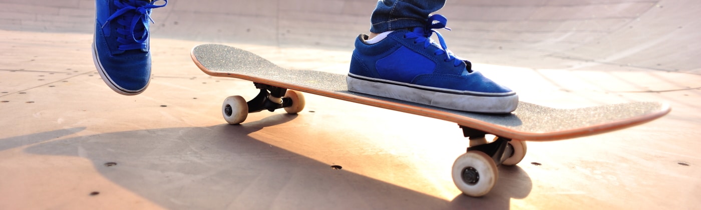 Header Skateboard fahren lernen