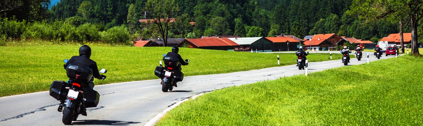 Können Motorradfahrer geblitzt werden?