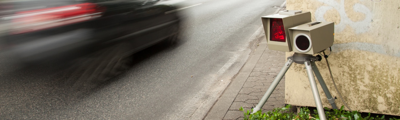 Schwarzblitzer: Mobil einsetzbar überraschen sie manchen Autofahrer.