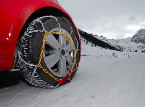 Bei winterlichen Witterungsverhältnissen sind Winterreifen Pflicht.