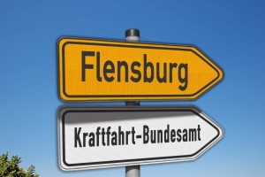 Das Punkteregister in Flensburg wird vom Kraftfahrt-Bundesamt geführt.