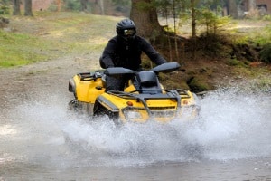 Mit dem Quad einen Unfall zu haben, ist keine Seltenheit.