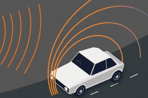 Messung mit Rader: Der Mesta 208 sendet zur Geschwindigkeitsmessung elektromagnetische Wellen aus.