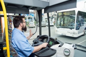 Scheibenwischer an Bussen sind anders aufgebaut.