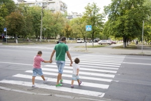 Durch ein intensives Training lässt sich auf dem Schulweg die Sicherheit erhöhen.